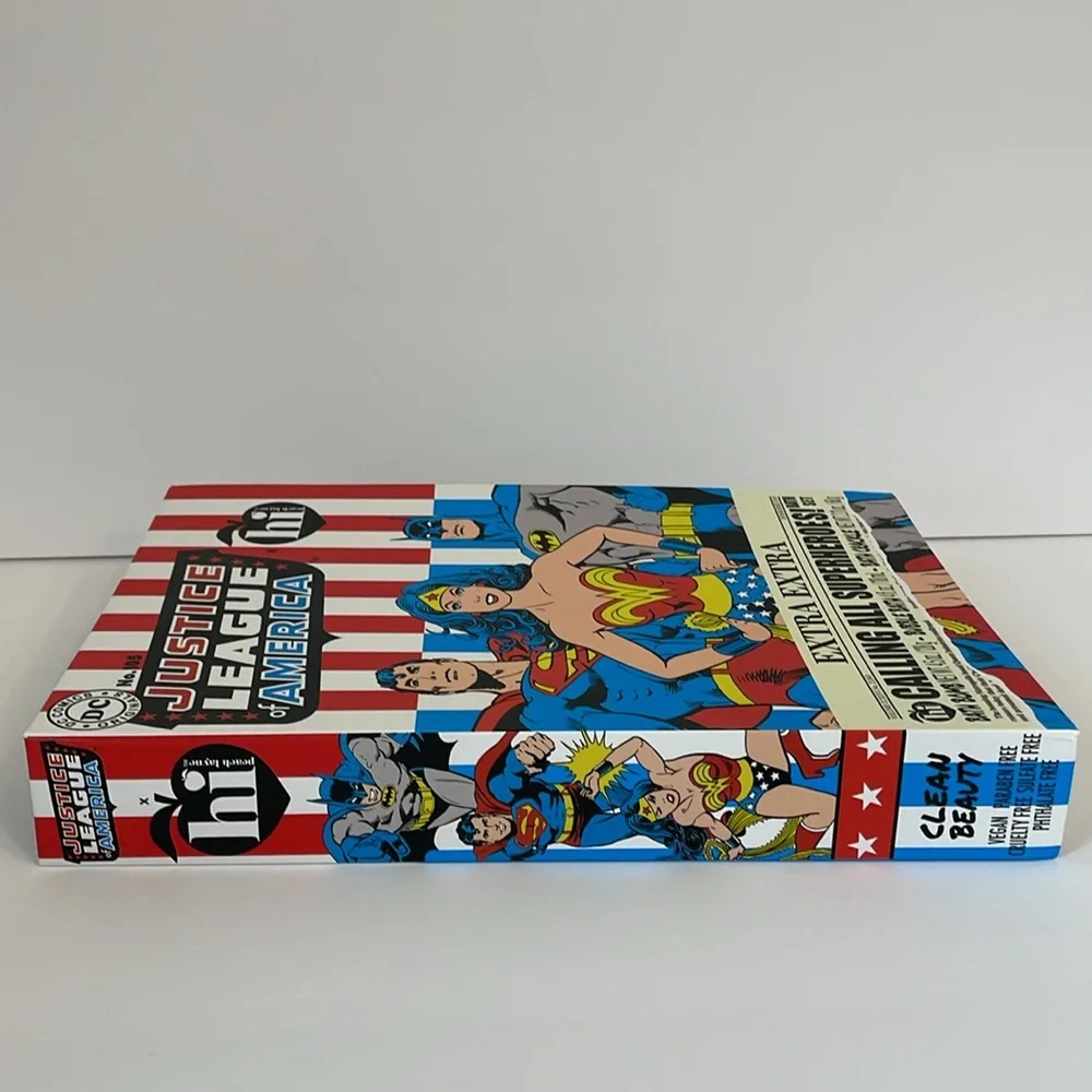Justice League of America x Hi Peach Layne Calling All Superheroes Bath Set